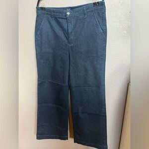 J. Crew Women's Dark Blue Flare Jeans